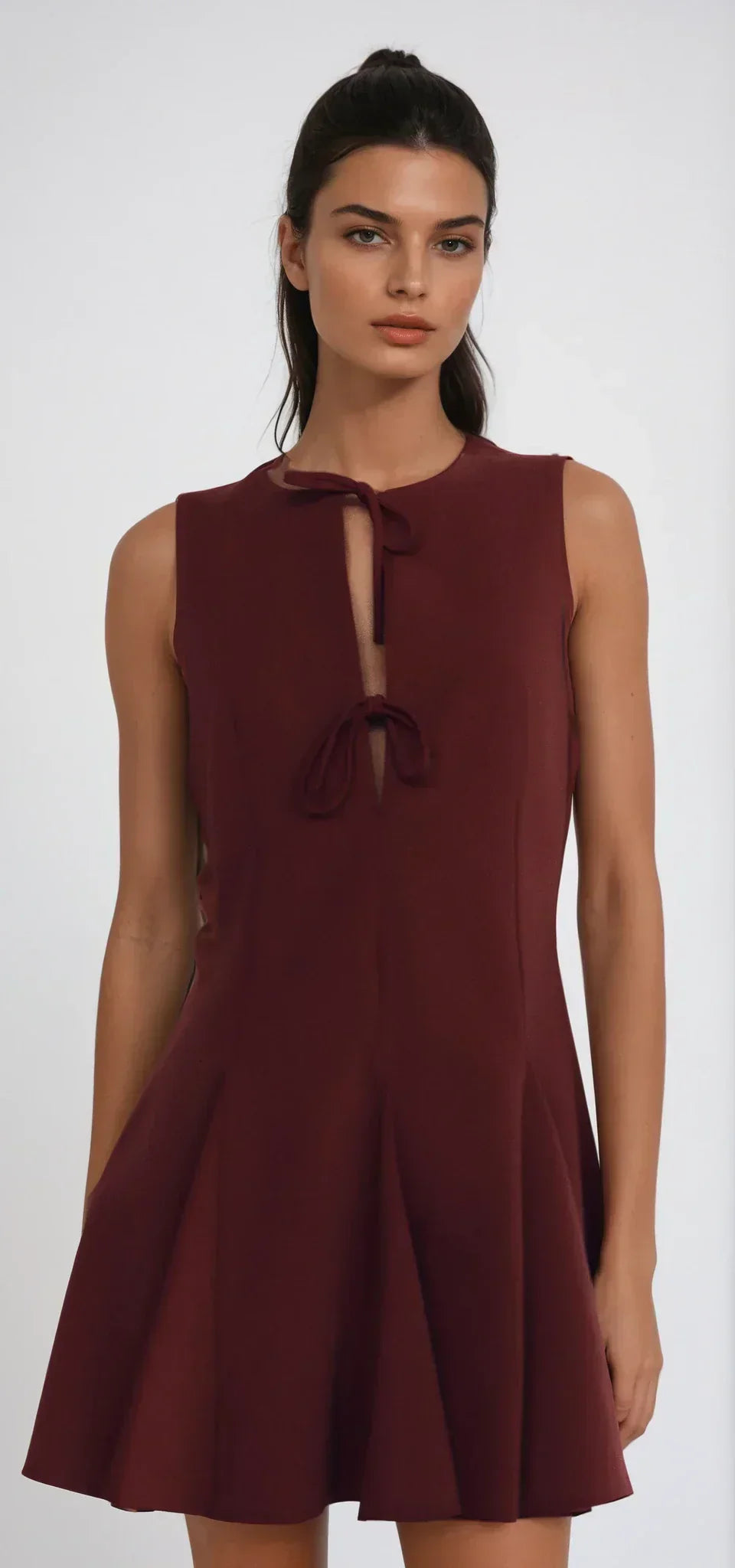 AGNESE | Raffiniertes Faltenkleid