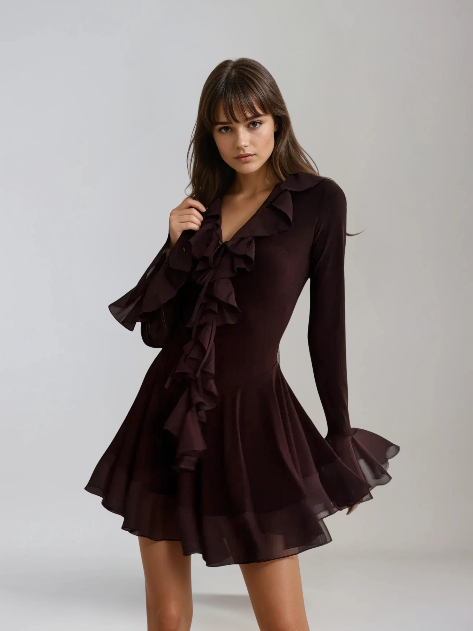 PERLA | Sommerkleid mit V-Ausschnitt